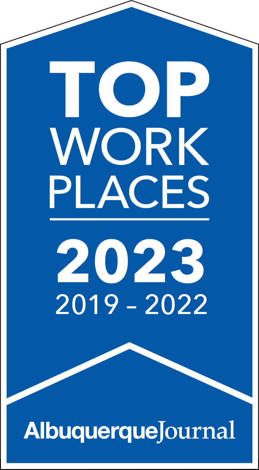 Albuquerque Journal Top Work Places 2019, 2020 and 2021